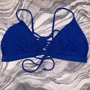 Navy Blue Bikini Top